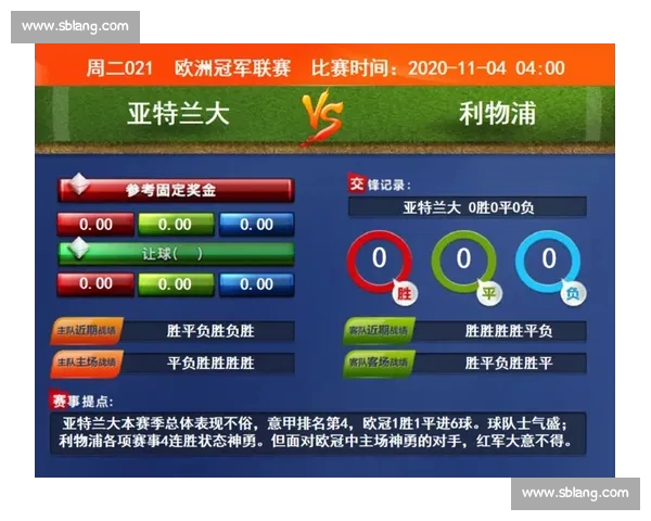 欧冠平台全面解析及最新赛事资讯与赛程推荐指南 欧冠平台全面解析及最新赛事资讯与赛程推荐指南